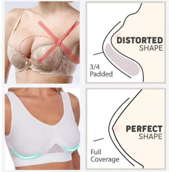 Breathable Cool Liftup Air Bra - skyjackerz