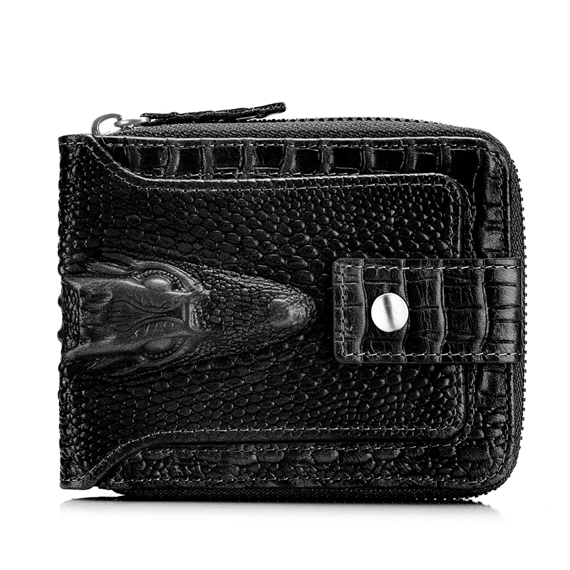 CrocoCraft Men's Leather Wallet