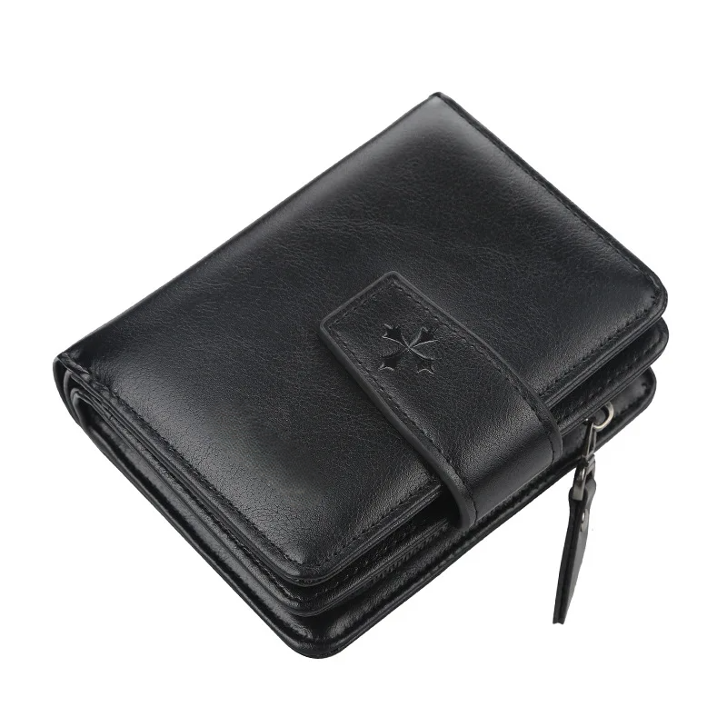 Black ProGuard Men's PU Leather Wallet - skyjackerz