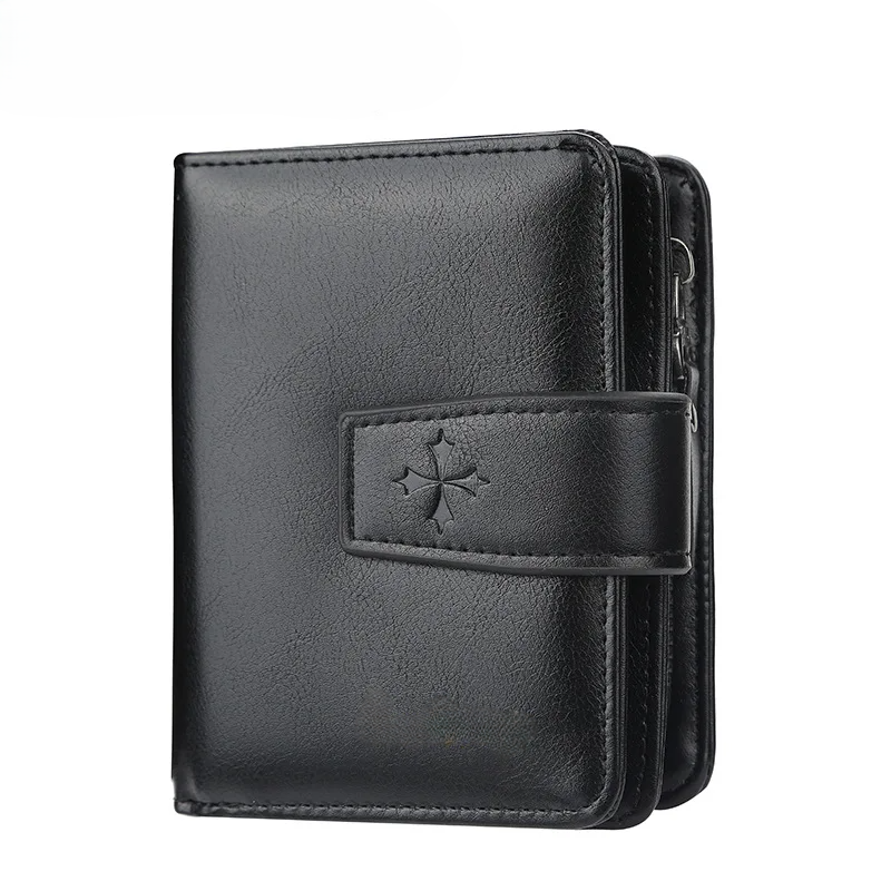 Black ProGuard Men's PU Leather Wallet - skyjackerz