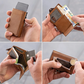 QuickFlip Leather Card Wallet