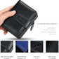 Black ProGuard Men's PU Leather Wallet - skyjackerz