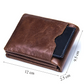 ClassicFold Men's Leather Trifold Wallet