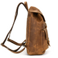 RusticRidge Leather Backpack