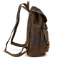 RusticRidge Leather Backpack