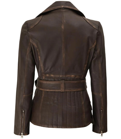 X Small Women Asym Belt Jacket - skyjackerz