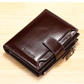 Men's Zipper Anti-Scam Leather Wallet - skyjackerz