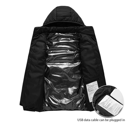 Men's Electric Heating Puffer Jacket - skyjackerz
