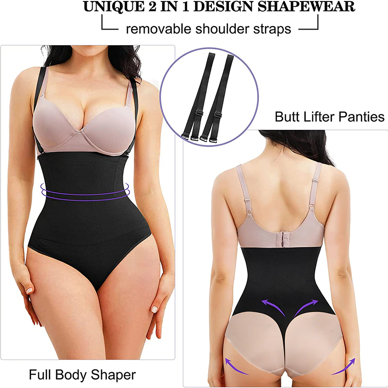 Open Bust Invisible Belly Shaper - skyjackerz