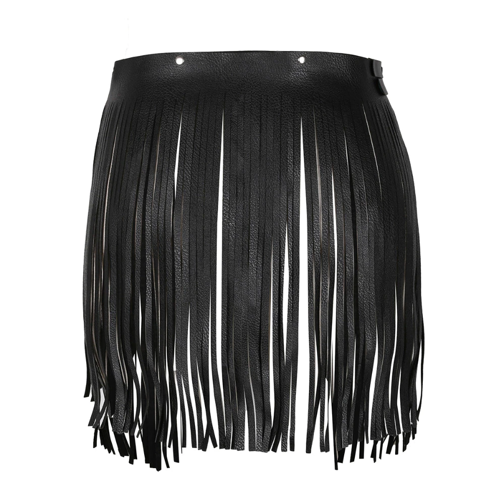 Women's Fringe Tassel Skirt Belt - skyjackerz