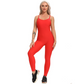 Hot-Red / S Backless Yoga Jumpsuit For Women - skyjackerz