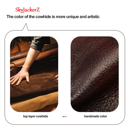Trifold Leather Wallet For Men - skyjackerz