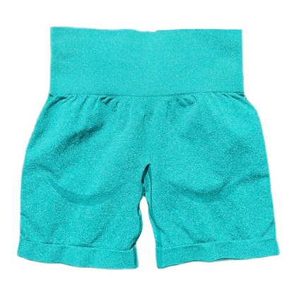 High Waist Yoga Shorts For Women - skyjackerz