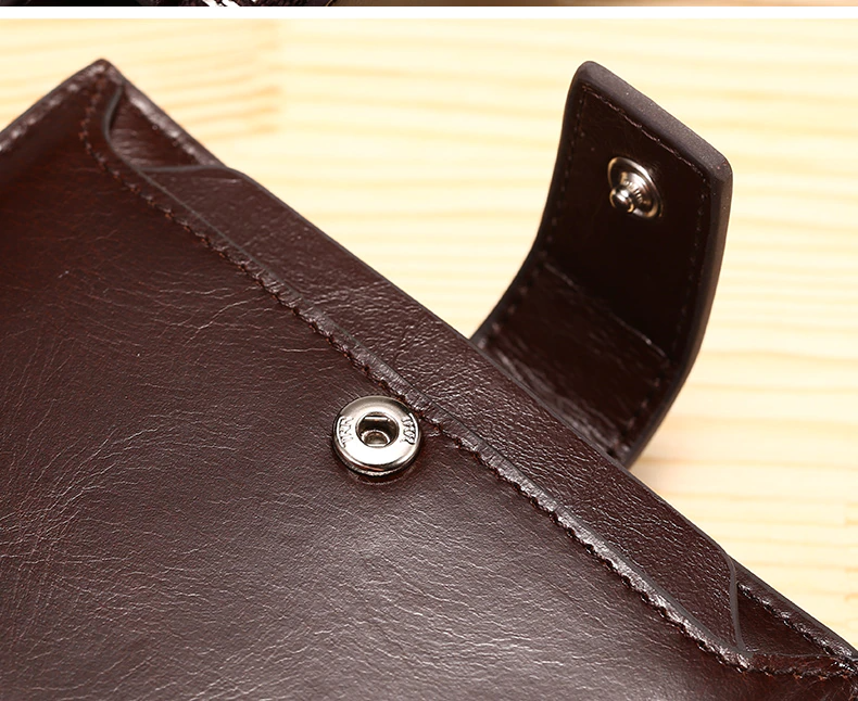 Men's Zipper Anti-Scam Leather Wallet - skyjackerz