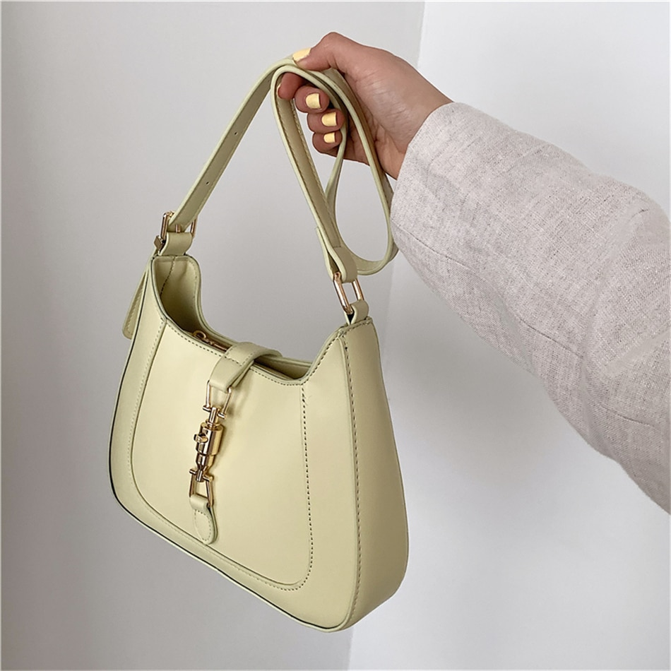 Yellow Mia Leather Handbag For Women - skyjackerz