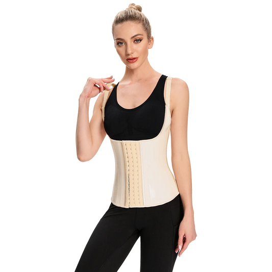 Beige / XS Latex Waist Trainer For Women - skyjackerz