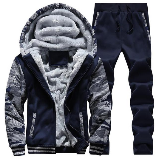 Blue / XS Casual Tracksuit Sportswear For Men - skyjackerz