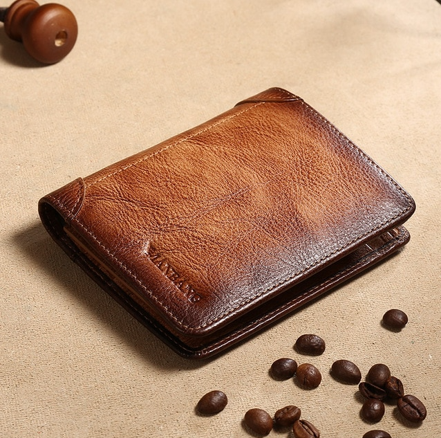 Retro Leather Wallet For Men - skyjackerz