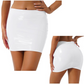 Glossy Latex Miniskirt For Women - skyjackerz