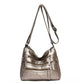 Bronze Aubrey Shoulder Leather Bag For Women - skyjackerz