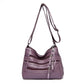 Purple Aubrey Shoulder Leather Bag For Women - skyjackerz