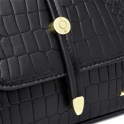 Rice Yellow Women's Crocodile Leather Designer Handbag - Leather Purse - skyjackerz