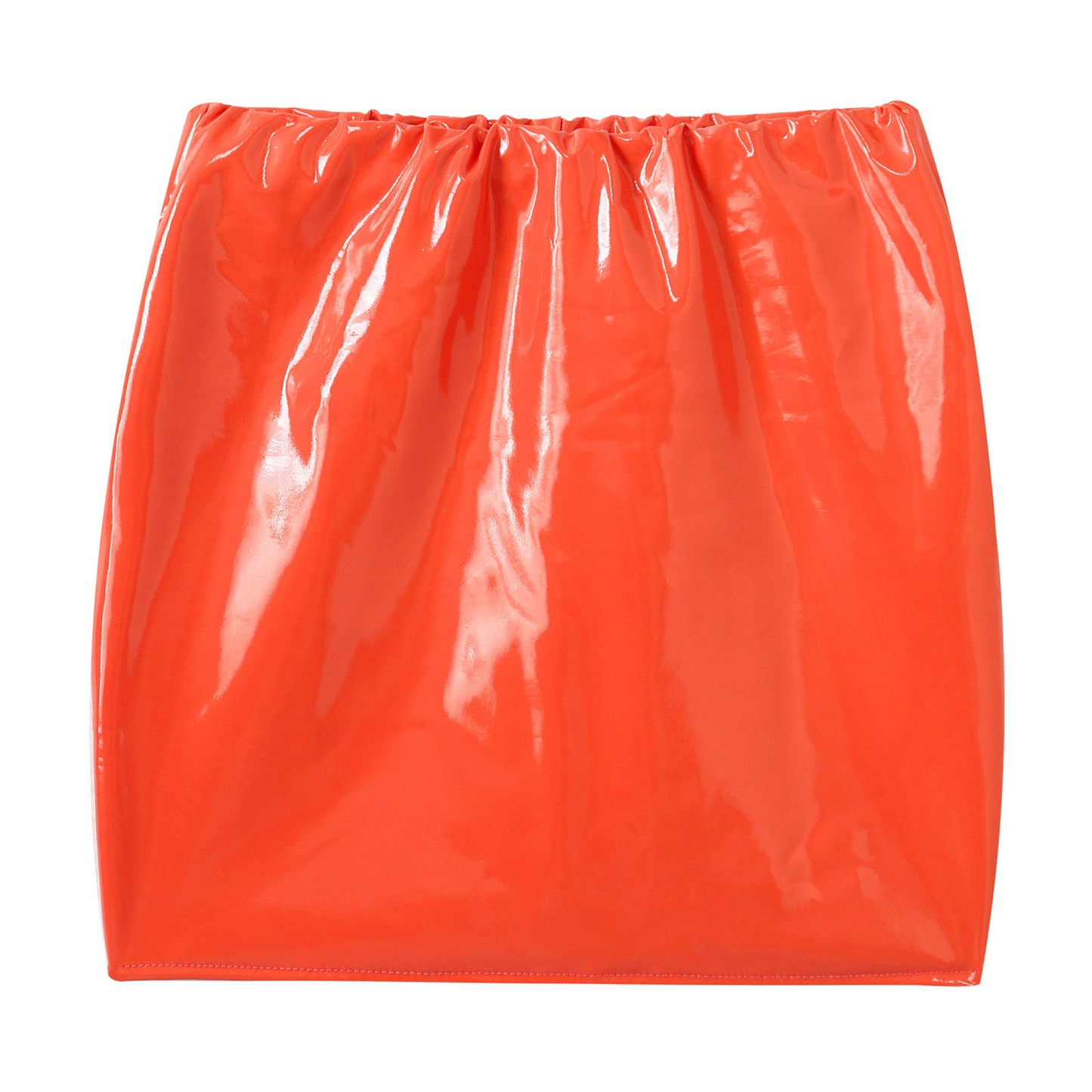 Glossy Latex Miniskirt For Women - skyjackerz