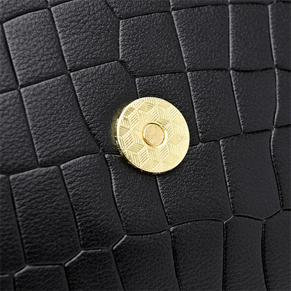 Rice Yellow Women's Crocodile Leather Designer Handbag - Leather Purse - skyjackerz