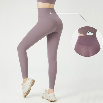 Ocean-Green / S Women's High Waist Yoga Tights - skyjackerz
