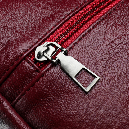 Blue Amy Leather Crossbody Purse for Women - Stylish Handbag - skyjackerz