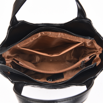 Green Women's Leather Handbag - Bird Design Purse - skyjackerz