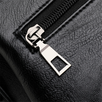 Blue-1 Small Leather Crossbody Purse for Women - Pin Design - skyjackerz
