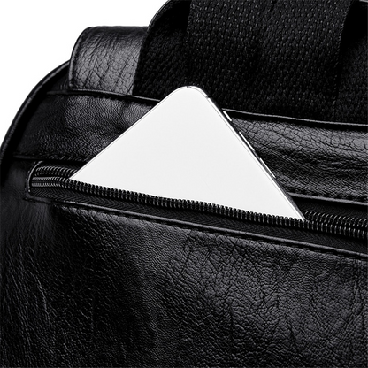 Golden Grace Leather Backpack for Women - Stylish Leather Bag - skyjackerz