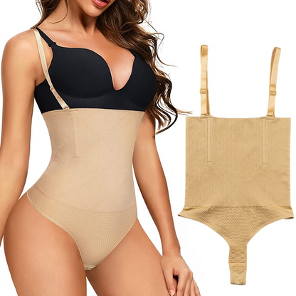 Nude / XS Open Bust Invisible Belly Shaper - skyjackerz