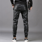 Men's Leather Zipper Streetwear - skyjackerz