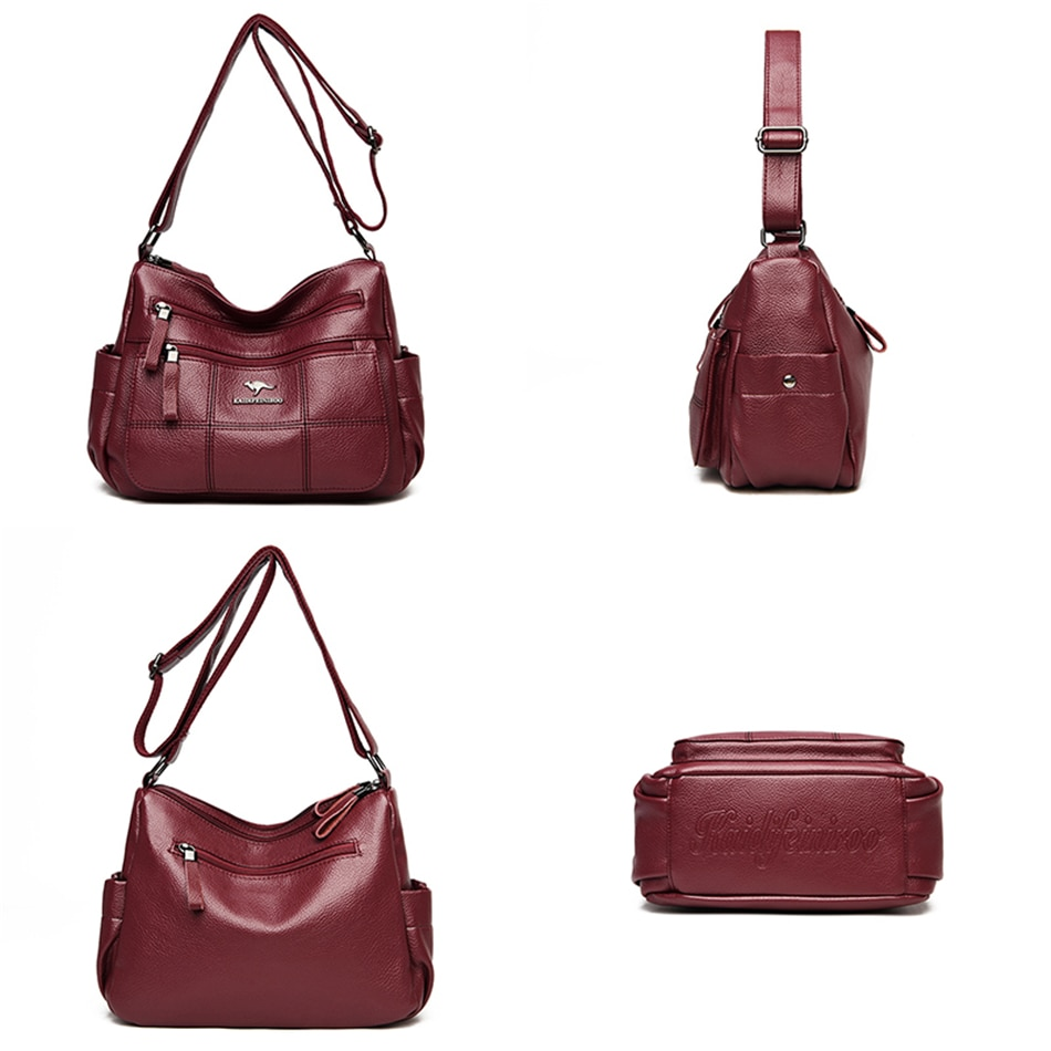 Amy Leather Handbags For Women - skyjackerz