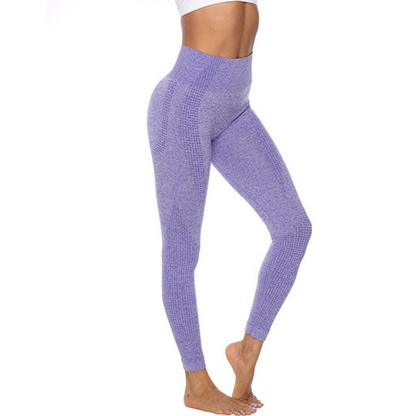 Purple / S High Waist Leggings For Women - skyjackerz