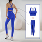 Blue / S Push Up Yoga Outfit For Women - skyjackerz
