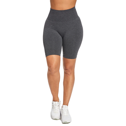 High Waist Yoga Shorts For Women - skyjackerz