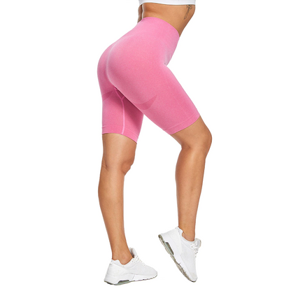 High Waist Yoga Shorts For Women - skyjackerz