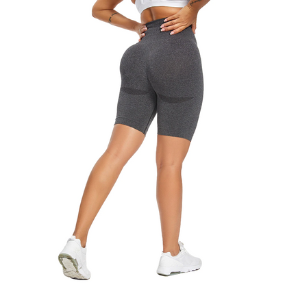 High Waist Yoga Shorts For Women - skyjackerz