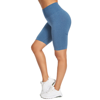 High Waist Yoga Shorts For Women - skyjackerz