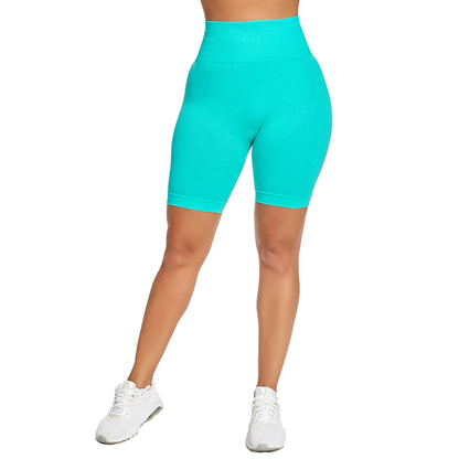High Waist Yoga Shorts For Women - skyjackerz