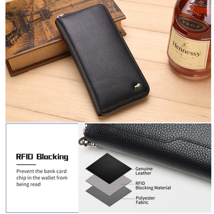 Men's Luxury RFID Blocking Clutch Bag - skyjackerz