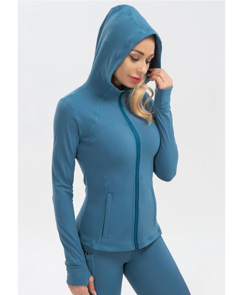 Long Sleeve Yoga Shirt For Women - skyjackerz