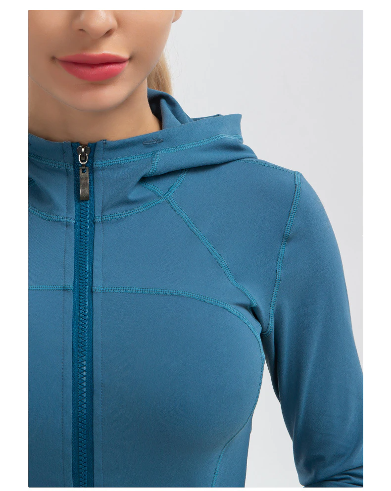 Long Sleeve Yoga Shirt For Women - skyjackerz