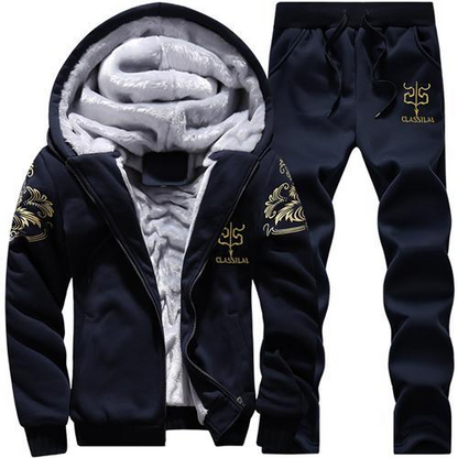 Blue-V2 / XS Casual Tracksuit Sportswear For Men - skyjackerz