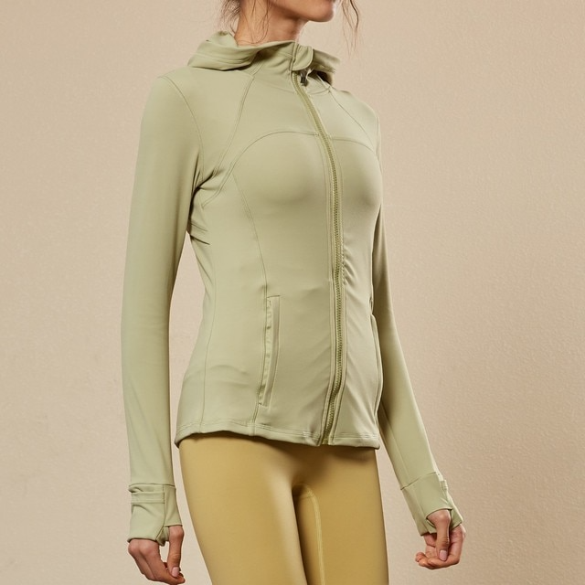 Green / S Long Sleeve Yoga Shirt For Women - skyjackerz