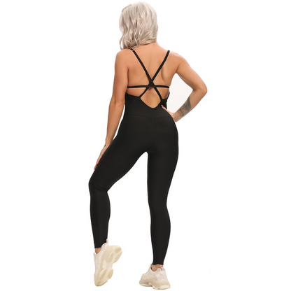 Backless Yoga Jumpsuit For Women - skyjackerz