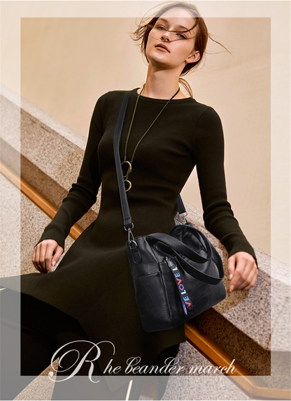 WineRed-39 Love Leather Crossbody Purse for Women - Luxury Handbag - skyjackerz